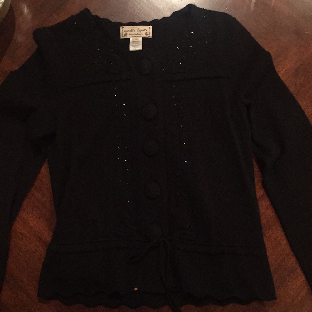 Black sweater Nanette Lenore